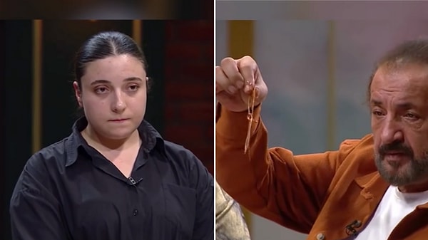 MasterChef'in son bölümünde de talihsiz bir an yaşandı.