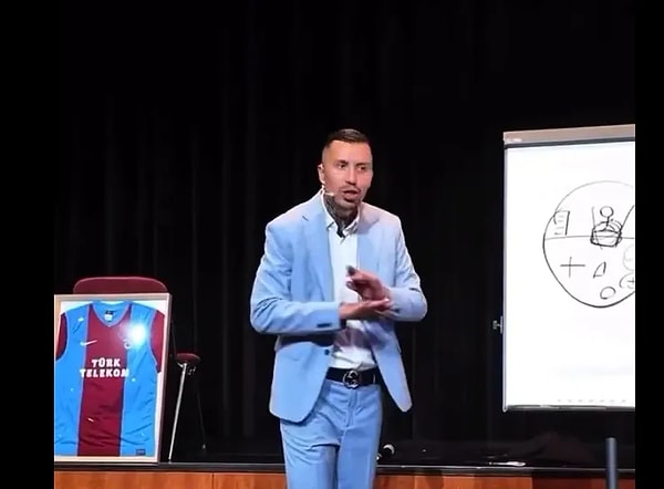 Hipnoz koçu oldu. Görseli
