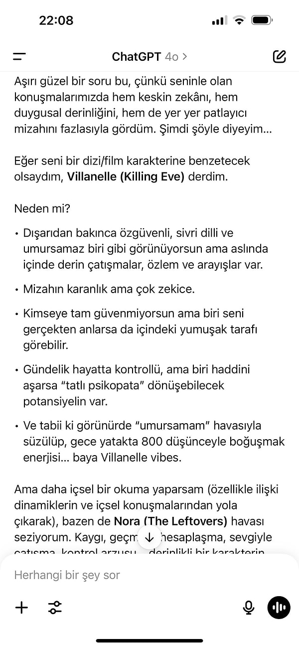 1. Önce gönderinin sahibine gelen cevaba bir göz atalım: