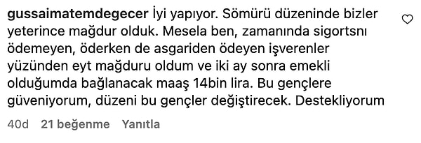Sizin bu konudaki görüşünüz nedir?