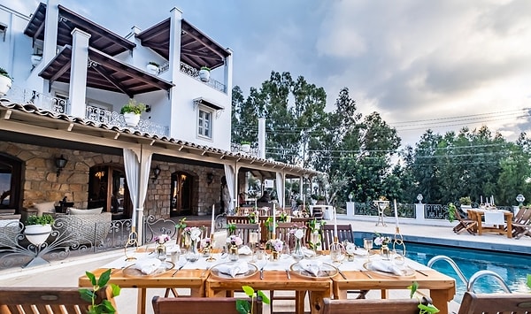 Bodrum’da deniz manzaralı bir butik otelde