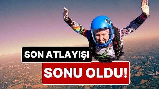 Paraşütçü Jasmine Black Son Atlayışında Başka Bir Paraşütçünün Paraşütüne Çarpıp Yere Çakıldı