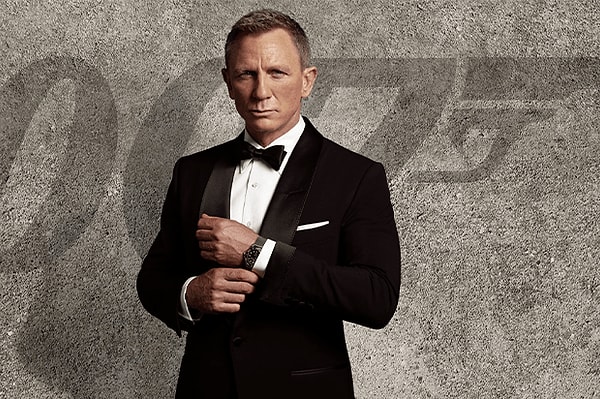 Daniel Craig, 2021'de yayınlanan No Time to Die filmiyle James Bond serisine veda etmişti.
