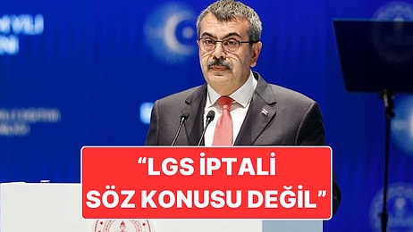 Bakan Yusuf Tekin’den "LGS Soruları Sızdırıldı" İddiasıyla İlgili Açıklama: "Sınavın İptali Söz Konusu Değil"
