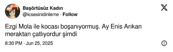 Bazıları Enis'in halini merak etti...