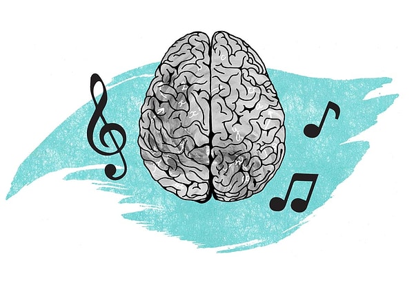 Müzik hafızası, beynin çok farklı bir yerinde saklanıyor.