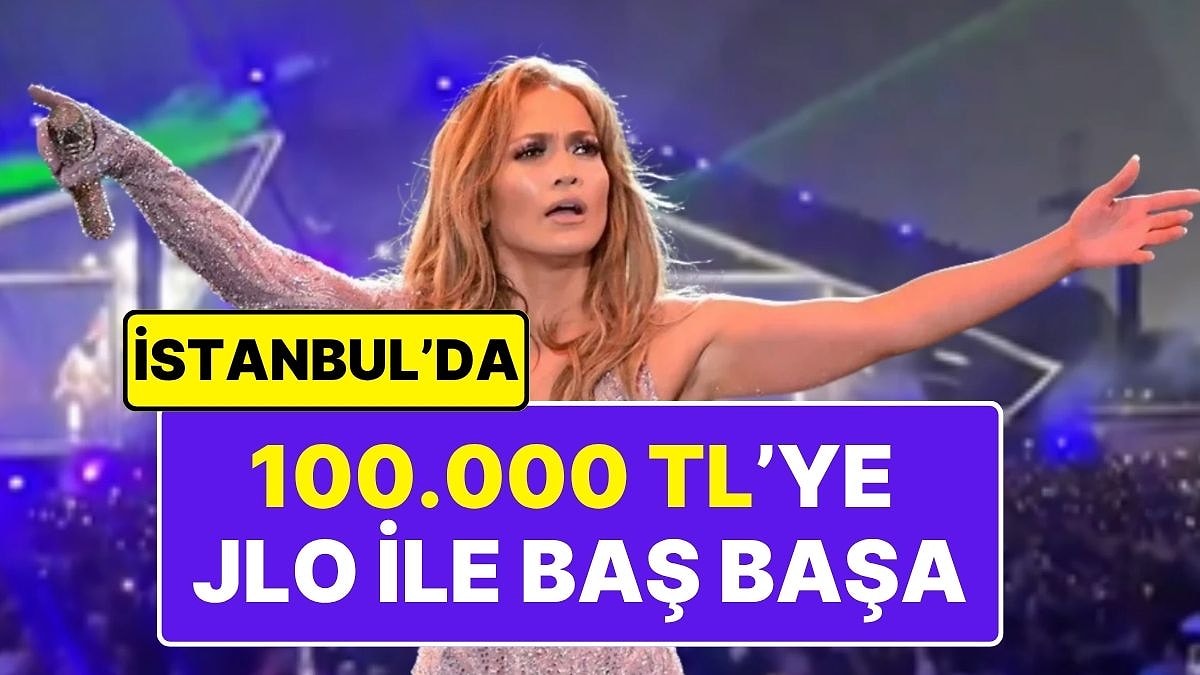 Jennifer Lopez’le Baş Başa Sohbet Etmek İster misiniz? İstanbul’da 100 Bin TL’ye Jennifer Lopez Sohbeti