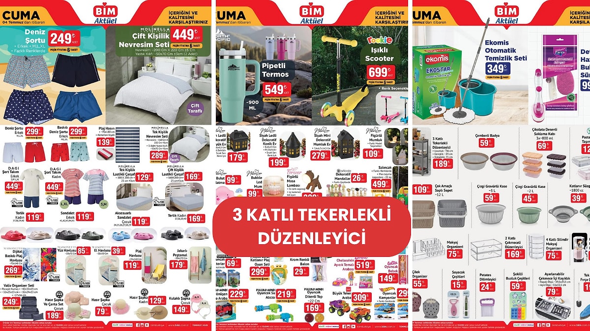 BİM&apos;e X3 Aksiyon Kamerası Geliyor! 4 Temmuz Haziran 2025 BİM Aktüel Ürünler İndirim Kataloğu