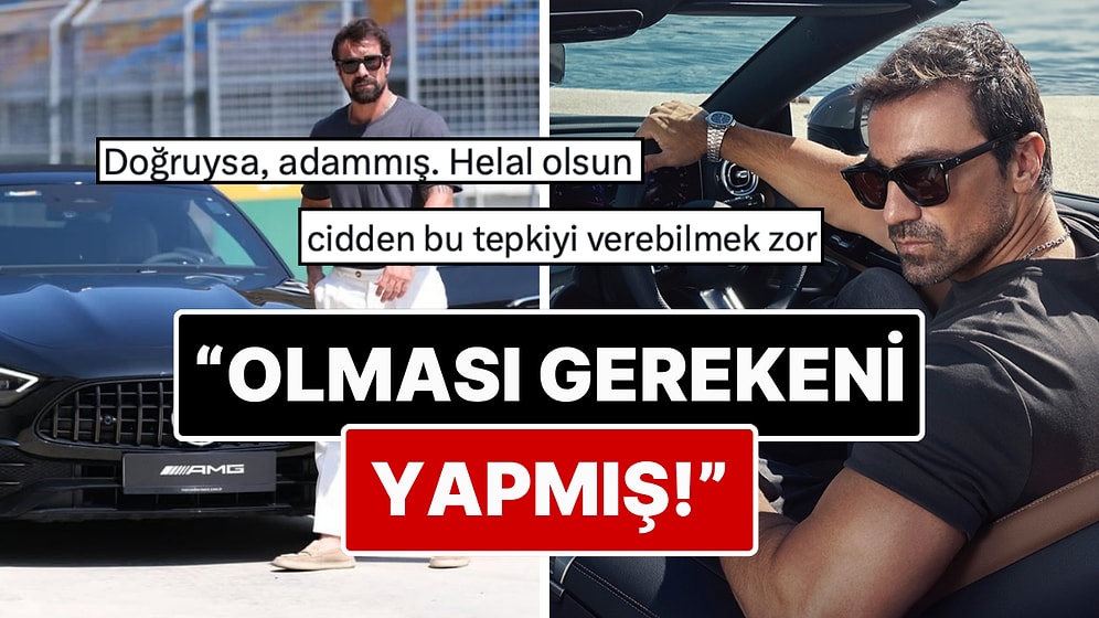 Ne Tepki Verdi? İbrahim Çelikkol'dan Milyonluk Aracını Duvara Çarpan Valeye Şaşırtan Cevap!
