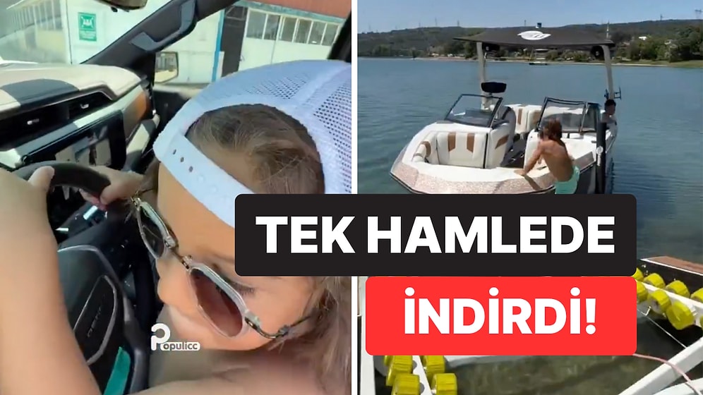 Rekor Kırmıştı: Zayn Sofuoğlu'nun Profesyonel Bir Şekilde Tekneyi Denize İndirdiği Anlar Gündem Oldu