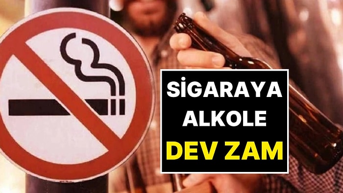 Sigara ve Alkole ÖTV Zammı Geliyor! Biraya 20 TL Sigaraya 5 TL Zam İddiası