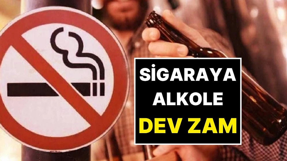 Sigara ve Alkole ÖTV Zammı Geliyor! Biraya 20 TL Sigaraya 5 TL Zam İddiası