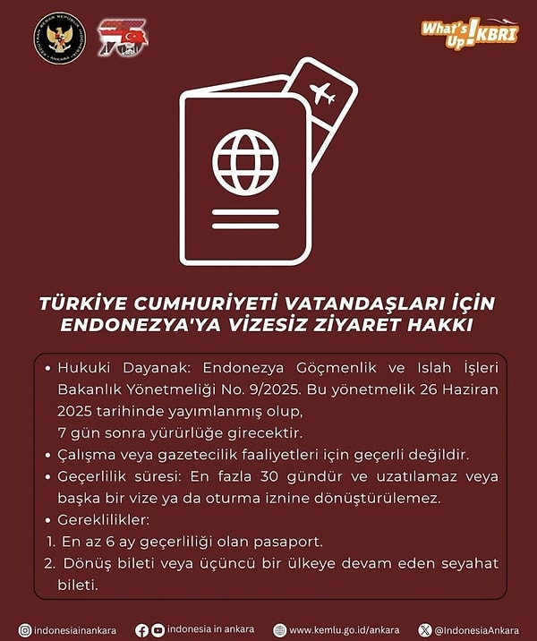 Bali vizesi kalktı mı? Bali Türklerden Vize İstiyor mu?