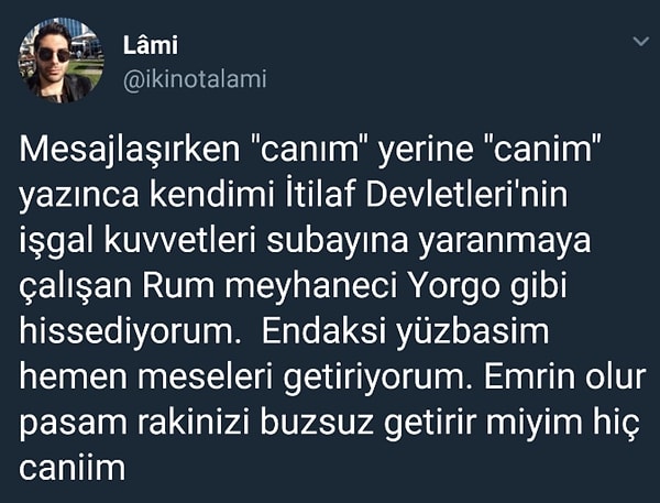 5. Nikomu endaksi yoksa sen misin?