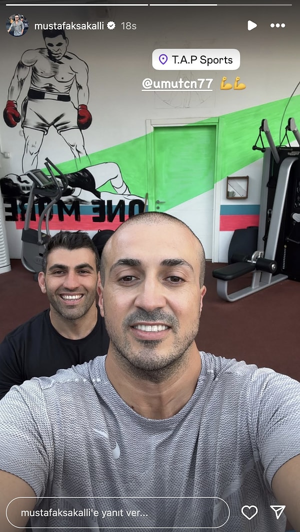 Ta ki sosyal medyada spor salonundan yaptığı bu paylaşıma kadar…