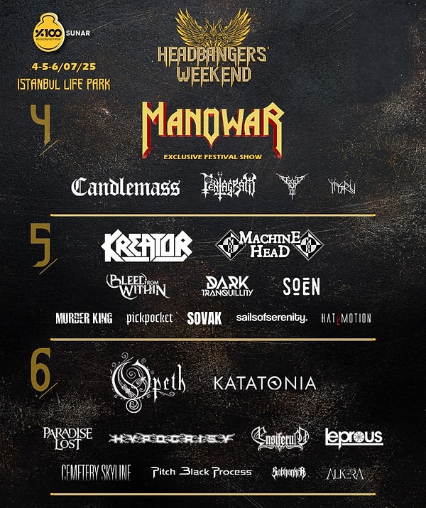🚗🚐 Headbangers' Weekend'e Ulaşım Çok Kolay