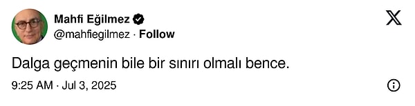 İktisatçı Mahfi Eğilmez'den ise "Enflasyon düşüyor" sözlerine tepki geldi.