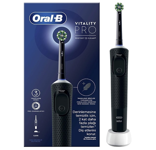 Oral-B Vitality Pro Şarjlı Diş Fırçası, çok satanlar listesinde zirvede yer alıyor!