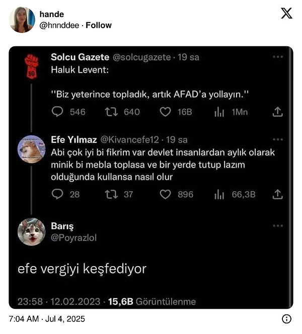 Tepkileri beraber izleyelim...