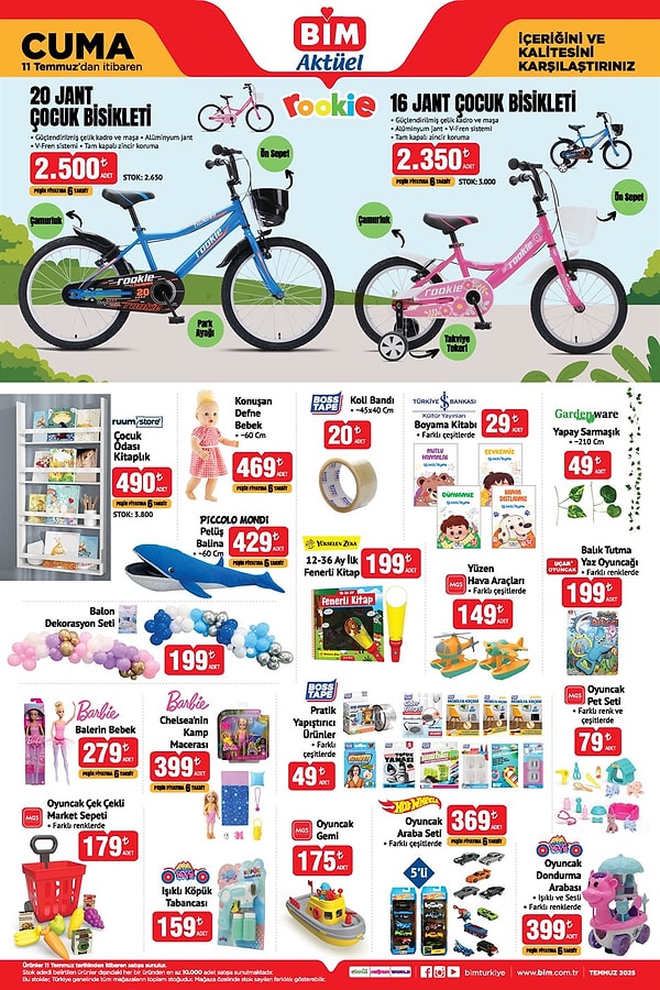 Rookie 20 Jant Çocuk Bisikleti 2.500 TL