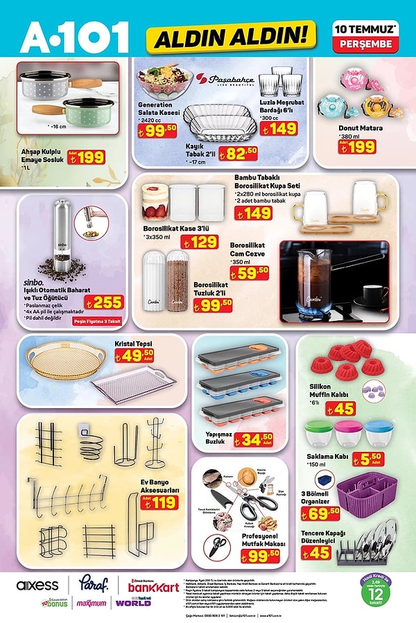 Ahşap Kulplu Emaye Sosluk 199 TL