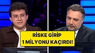 Kim Milyoner Olmak İster'de Acele Eden Yarışmacı, Milyonluk Soruyu Kıl Payı Kaçırdı