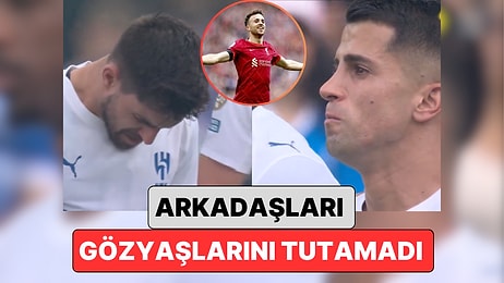 28 Yaşında Hayatını Kaybeden Diogo Jota'nın Takım Arkadaşları Saygı Duruşu Sırasında Gözyaşlarını Tutamadı