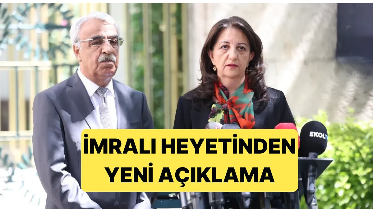 İmralı Heyeti, PKK Lideri Abdullah Öcalan&apos;la Görüştü ve Açıklama Yaptı