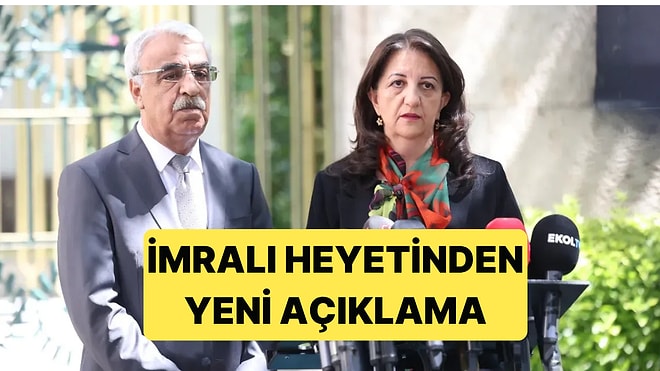İmralı Heyeti, PKK Lideri Abdullah Öcalan'la Görüştü ve Açıklama Yaptı