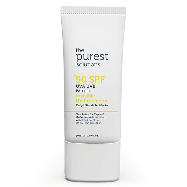 8. The Purest Solutions Spf50+ Invisible UV Protectin Cream 50 ml