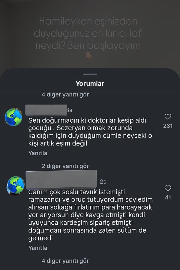 Kadınlardan gelen cevaplar ise eminiz ki kalbinizi paramparça edecek.