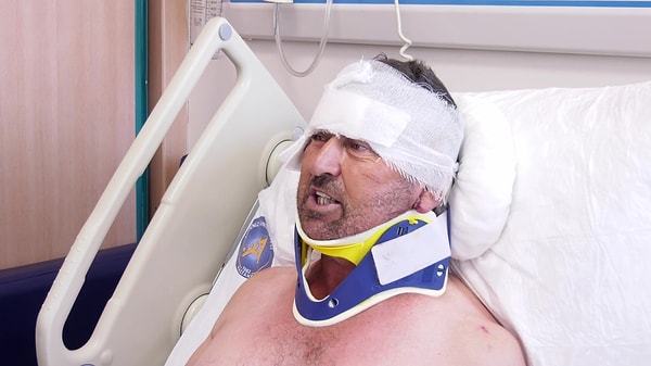 “Can havliyle boğazına sarıldım”