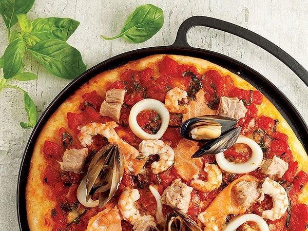 Deniz Mahsullü Pizza