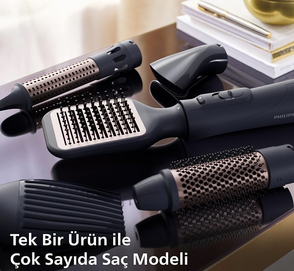 Philips 5’i 1 Arada Saç Şekillendirme ve Kurutma Seti