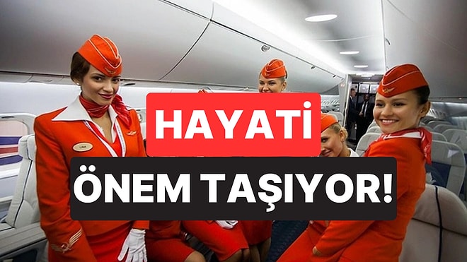 Hayati Önem Taşıyor: Uçuş Görevlisi, Yolculuk Öncesi Yolculara Neden Selam Verildiğini Açıkladı