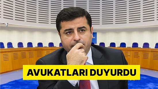 Selahattin Demirtaş'ın Avukatları AİHM Kararı Sonrası Tahliye Talebinde Bulundu