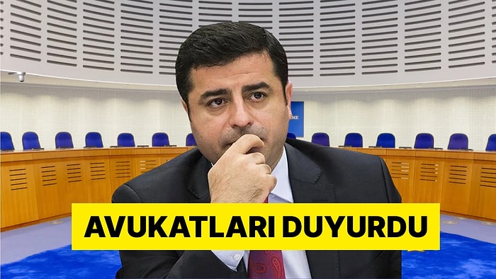 Selahattin Demirtaş'ın Avukatları AİHM Kararı Sonrası Tahliye Talebinde Bulundu