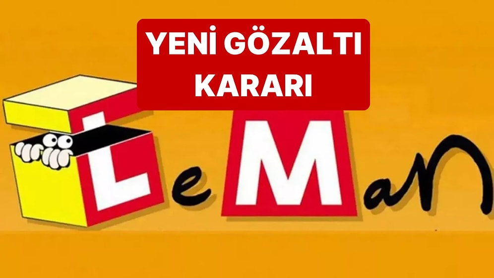 LeMan Dergisi Yazı İşleri Müdürü Aslan Özdemir İçin Gözaltı Kararı Verildi