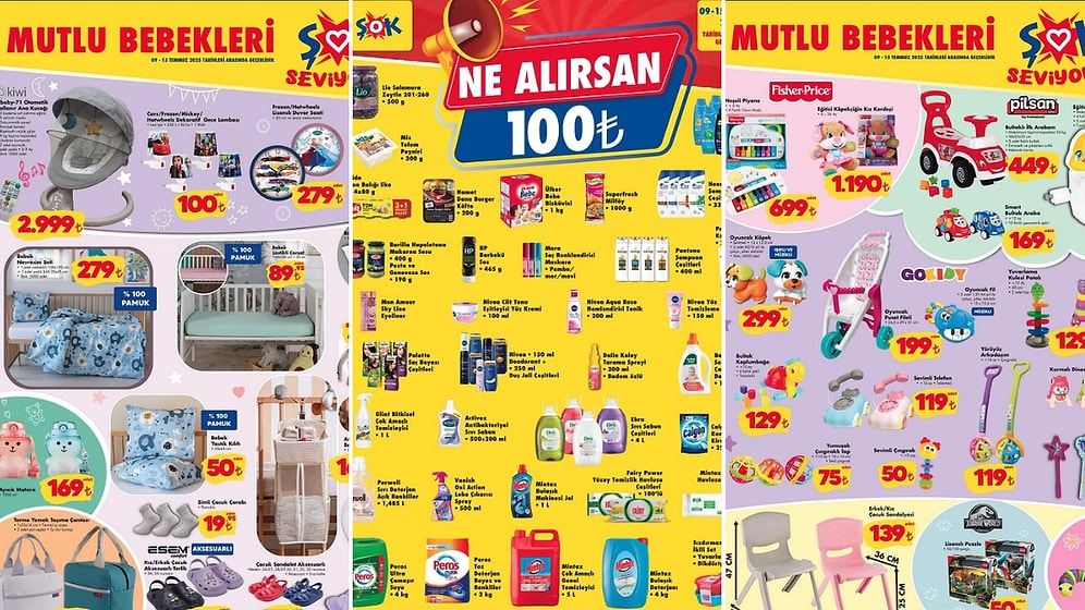 ŞOK'a Fisher-Price Oyuncaklar Geliyor! 9 Temmuz 2025 ŞOK Aktüel Ürünler Kataloğu