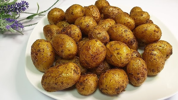 2. Mini Patatesler ve Balkabağı Cipsi