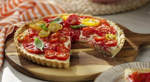 3. Domatesli Tart