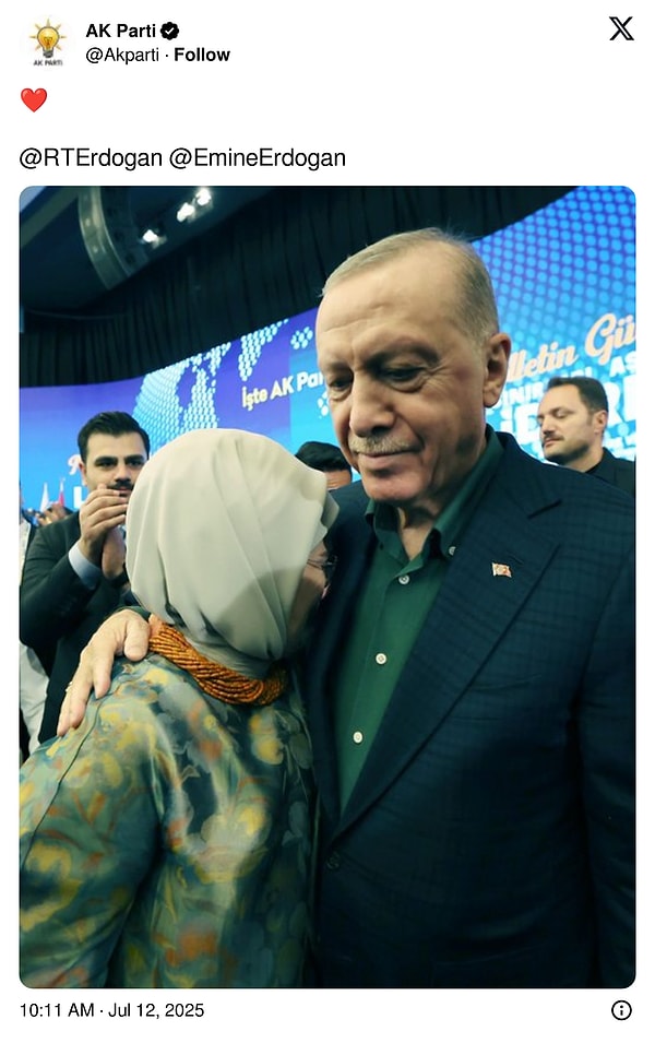 'Kalp' emojisiyle paylaşıldı.