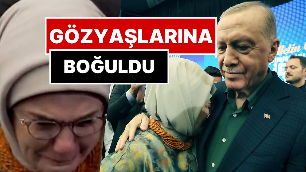 Emine Erdoğan Cumhurbaşkanı Erdoğan’ın Omzunda Gözyaşlarına Boğuldu