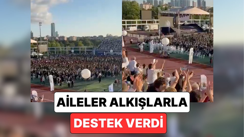 İTÜ Mezuniyet Töreninde Rektörün Konuşmasını Protesto Eden Öğrencilere Aileler Alkışlarla Destek Verdi