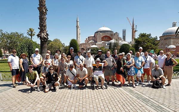 Hull City taraftarları İstanbul'da!