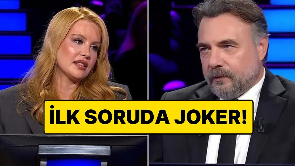 ATV'de Yayınlanan Kim Milyoner Olmak İster'de İlk Soruda Joker Kullanan Yarışmacı Şoke Etti