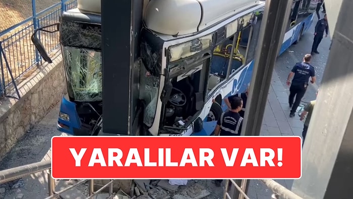 Ankara’da Belediye Otobüsü Kaza Yaptı: Çok Sayıda Kişi Yaralandı