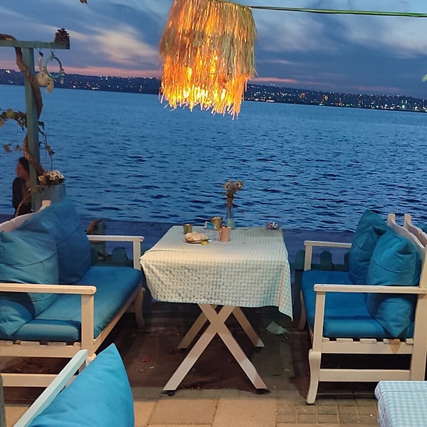 12. Aqua Blue Cafe