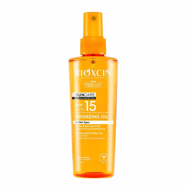 Bioxcin Sun Care Tüm Ciltler için Bronzlaştırıcı Yağ