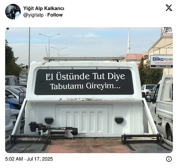 Allah korusun diyelim... 👇